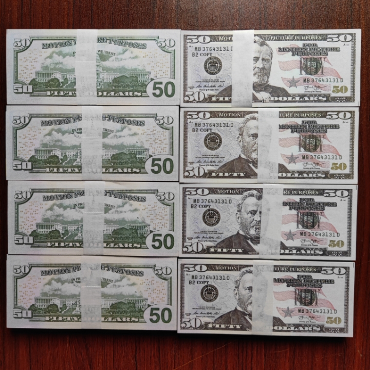 Multi color 50 dollor (100pcs/bundle)