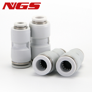 Pneumatic Plastic Push Fittings PG/<strong>PW</strong>/PEG T-type Reducer <strong>Tube</strong> Connector Quick Coupling for 4 6 8 10 12 16MM Air Pipe Joint