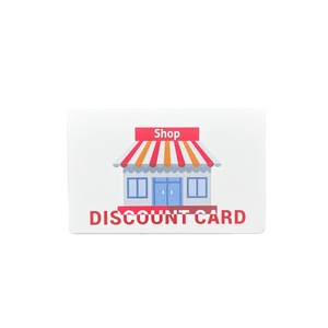出厂价格全彩印刷vip卡rfid折扣购物卡 - Product Image 2