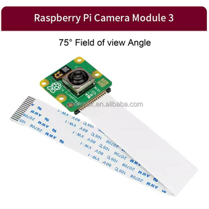 Módulo de cámara Raspberry Pi original 3 NoIR 12MP cámara de enfoque automático Raspberry Pi modelo 3B 4B 5 lentes anchas filtro infrarrojo