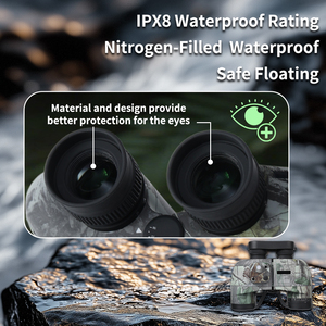 10x50 Zoom khẩn cấp ngoài trời Kính viễn vọng Phạm vi tìm Ống nhòm chống sương mù chống nước để săn bắn quan sát thiên nhiên - Product Image 5