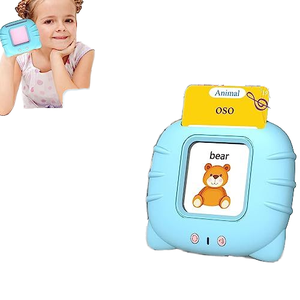 売れ筋モンテッソーリ教育用フラッシュカードリーダーフラッシュカード学習フラッシュカードを取る子供のための機械学習子供のおもちゃ - Product Image 2