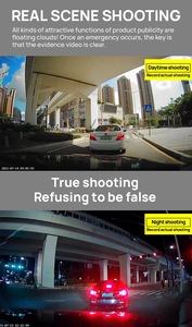 Caméra de tableau de bord 720P Full HD pour voitures 150 caméra de tableau de bord grand Angle Vision nocturne avant enregistrement en boucle capteur G caméra de tableau de bord - Product Image 4