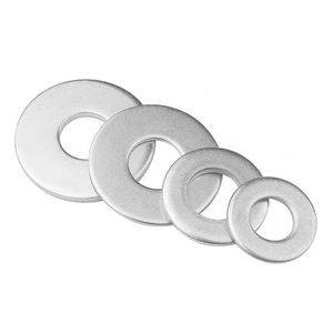 Din134 A2-70 304 18-8 thép không gỉ phẳng máy giặt M3 M6 M8 M10 M12 kích cỡ khác nhau để sử dụng thuận tiện - Product Image 3