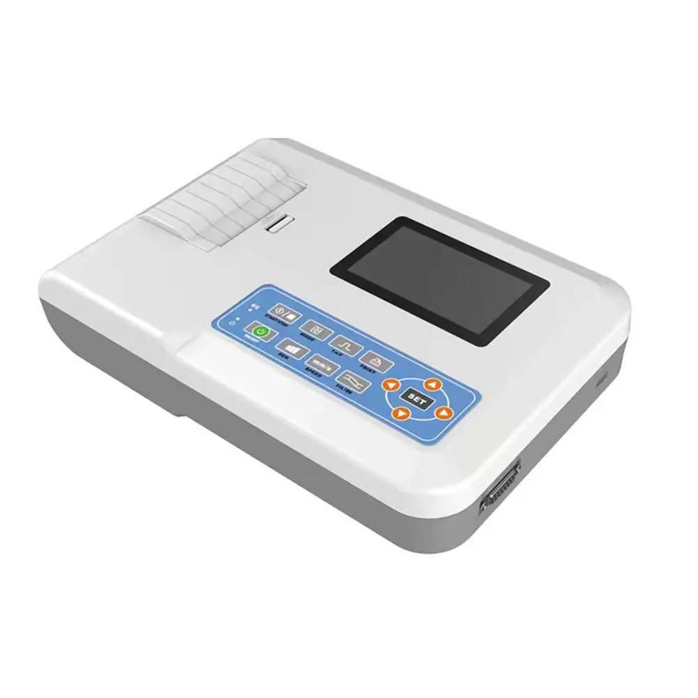 جهاز ecg بلوتوث ثلاثي القنوات جهاز الكشف على الجهد جهاز electrocardiograph المحمول ecg للاستخدام على الحيوانات