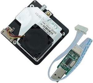 PMセンサーSDS011高精度PM2.5空気品質検出センサーモジュールスーパーダストセンサーデジタル出力内蔵ファンUART - Product Image 1