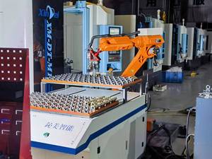 Machine <strong>Auto</strong> <strong>Loading</strong> <strong>and</strong> <strong>Unloading</strong> Collaborative Robot Arm