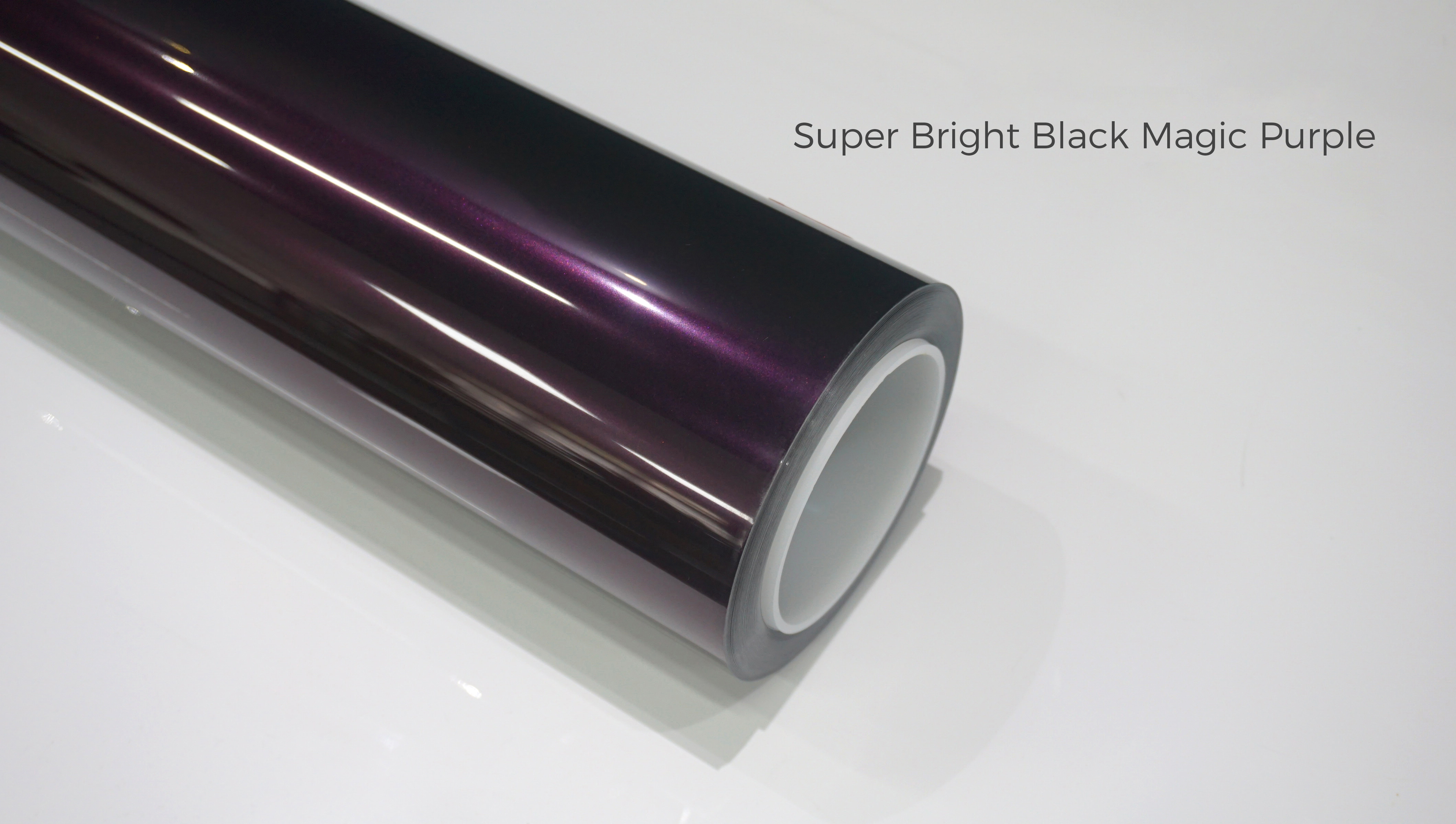TPU Negro Brillante Púrpura Mágico