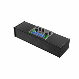 SY168 Sound Card <strong>Speaker</strong>,Audio Interface with DJ Mixer Sound Card,Built-in Capacitive <strong>Mic</strong>,Suitable for Live Streaming/Gaming - Product Image 2