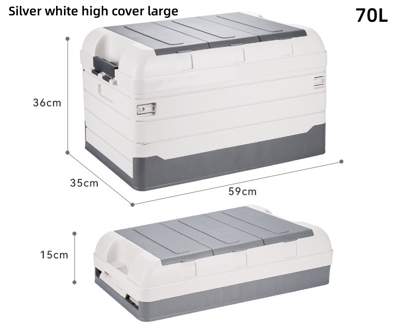 Silvery white 70L