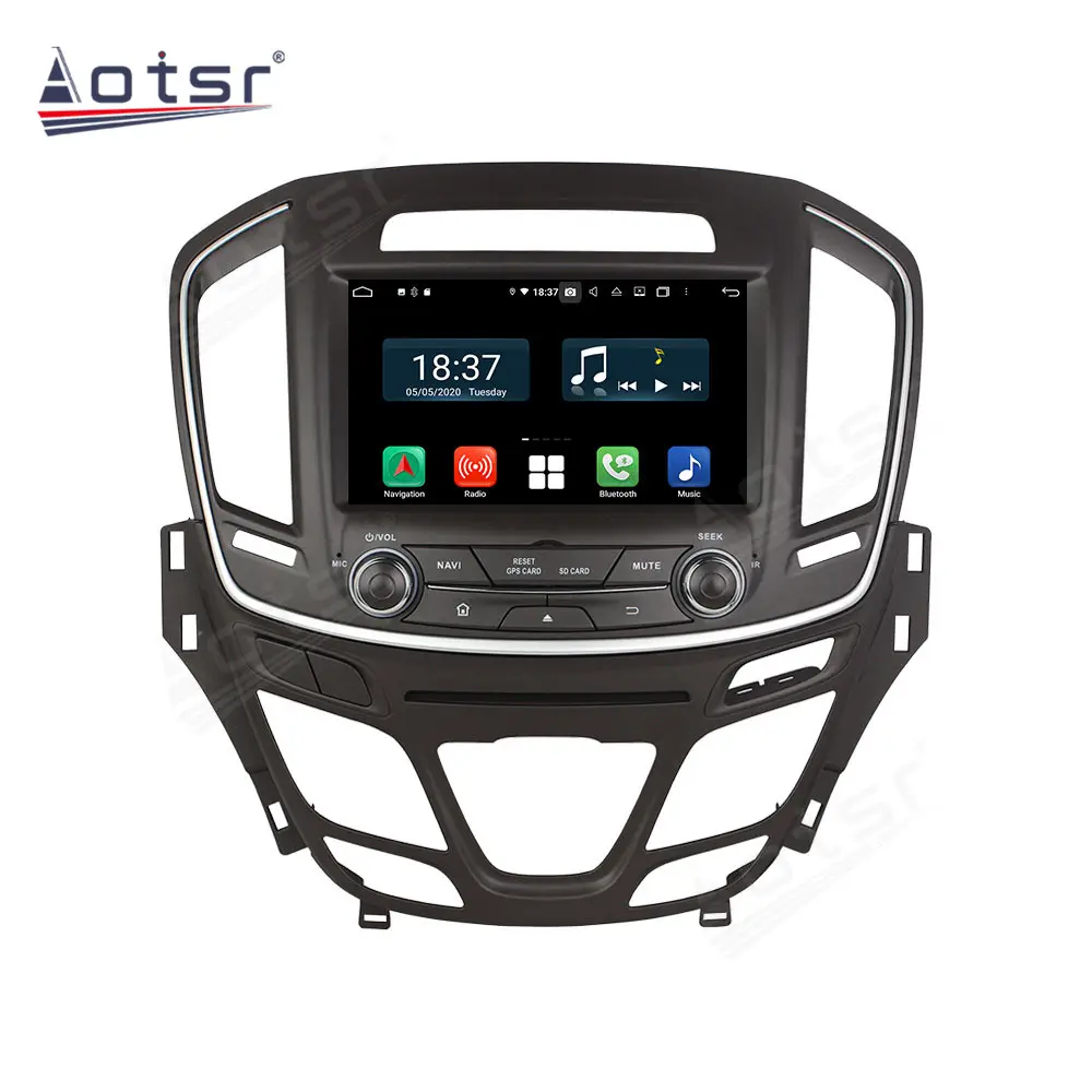 Автомобильный мультимедийный плеер для Opel Insignia 2014- 2018, Android 10,0, 2 + 16 ГБ, экран, автомобильное радио, стерео, автомобильный GPS-навигатор, головное устройство DSP