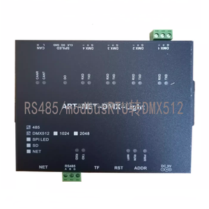 RS485 ModbusRTU SPS zu DMX512 Konverter Vollfarb-LED-Streifen-Bühnenbeleuchtungsmodul-Controller