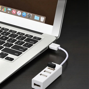 Hub USB 2.0 çok genişletici Hub USB Splitter güç adaptörü yüksek hızlı 4 <span class=keywords><strong>Port</strong></span> için bir PC bilgisayar aksesuarları
