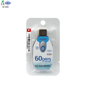 TempU -30 °C ~ 70 °C Registrador de datos de temperatura USB de un solo uso - Product Image 1