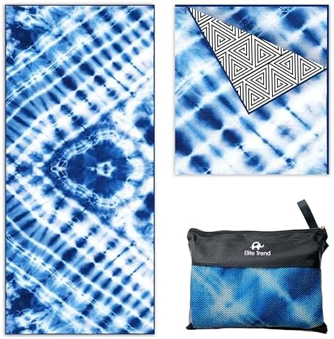Blue tie dye - waffle extra large 78x35"