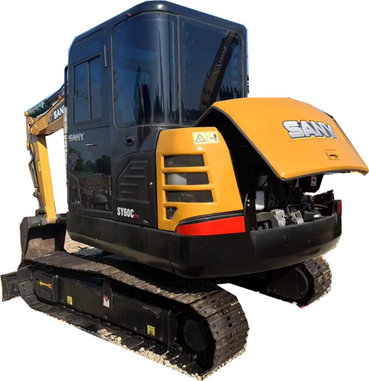 Gần như mới giá rẻ Giá sử dụng Digger sany60c sử dụng bánh xích máy xúc