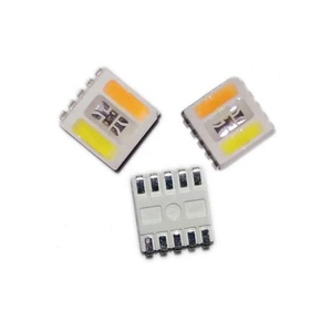 5050RGBWW 5チップ1 LED RGB + W + WW 5 in 1マルチカラーSMD 5050 5in1 LEDチップ