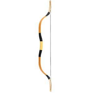 PMZ Yellow Fast Shooting Fiberglass Recurve Bow for Archery <strong>Archerie</strong> Horse Bow with Arrow for Hunting - Product Image 1