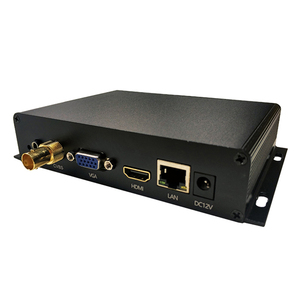 Decodificador de Streaming IP a VGA, convertidor para sistema de servidor punto a Piot, h.265, HD-M, AV, IPTV, H.264 - Product Image 2