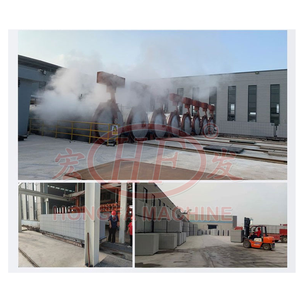 Capacidad 30000-500000m3 Línea de producción de bloques Aac Equipo de visión de ladrillo Grado de automatización Máquina automática de fabricación de bloques de gas AAC - Product Image 2