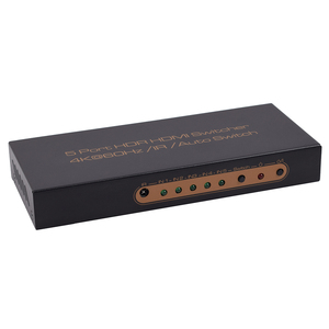 VCOM 5 en 1 Out 2,0 V HDMI Switch 4K 60Hz 3D Computers Selector Box con control remoto IR - Product Image 2