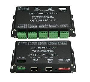12 Channel RGB DMX512 <strong>LED</strong> Decoder with Indicator Light Control Single or RGB Lamps for Adversting Module - Product Image 2