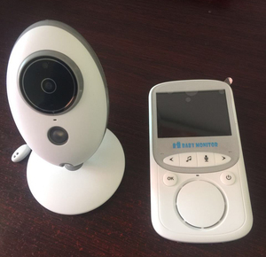 2.4G Baby Monitor Camera Wireless Audio Radio Nanny Music Intercom 2.4インチLCD Portable Walkie Talkie Babysitter Video Monitor