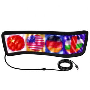 Flexibles LED-Bildschirm panel Message Board Letrero LED Programmier bare RGB-Farbe Weiche LED-Anzeige leiste für die Werbung im Autohaus - Product Image 6