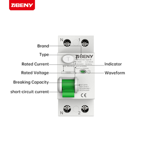 BENY Residual <strong>Current</strong> Operated <strong>Circuit</strong> <strong>Breaker</strong> 2P RCCB MCB 25A 40A 63A 10ka With 5 Years Warranty - Product Image 4