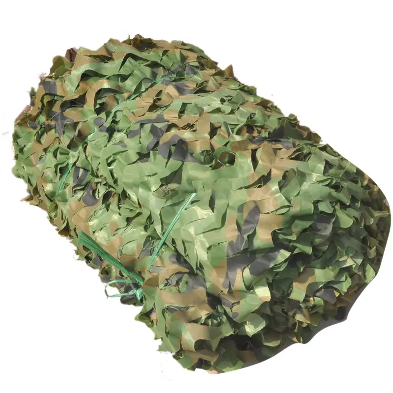 Durable Hunting CAMO Polyester Netting Mesh Hidden Camouflage Woodland Training Nets Shade Car Garnished Outdoor Net