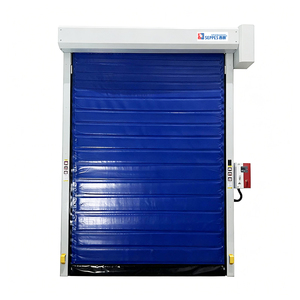 Công nghiệp nặng cách điện tốc độ cao cuộn lên cửa cho kho tải Dock với sức đề kháng tác động - Product Image 2