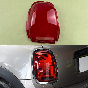 עבור bmw מיני אחד קופר f55 f56 f57 f56 f57 2019-2021 אביזרים לרכב חיצוני לייט אחורי לעזאזל אות חניה אורות כיסוי plexiglass