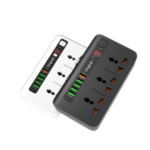 原装在线电源板10A快速充电5 USB扩展插座插头3标准SocketsPower带QC3.0 EU/US/UK - Product Image 6