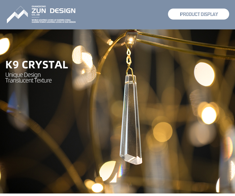 Hot selling modern colourful iron hanging firefly led chandelier pendant lights for living room bedroom dining room