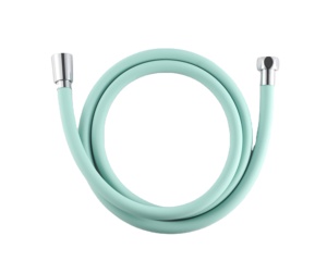 Doflex pürüzsüz el silikon duş hortumu pirinç Insert ve somun ile 360 derece ücretsiz rotasyon dayanıklı özelliği - Product Image 1