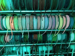 Factory <strong>Custom</strong> High Vis 3mm Black with White Reflective Elastic Bungee <strong>String</strong> Jump Point Bracelet Rope Cord Strip for Clothes - Product Image 5