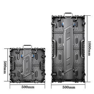 TOPLED supporto da pavimento portatile parcheggio pubblicità programmabile rotante p3 segno a scorrimento schermo 3d bordo del display a led sul bordo della strada - Product Image 5