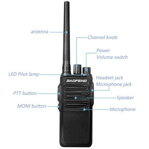 BAOFENG 1904 Heiße UHF-Radios Langstrecken-Hand-HF-Transceiver 10W Hochleistungs-Fernjagd Typ C BF-1904 Walkie Talkie