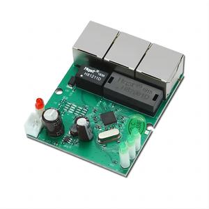 Ev ofis işleri için ODM 3 port Ethernet anahtarlama paneli 100Mbps Internet ağ anahtar modülü Ethernet anahtarı PCB - Product Image 4