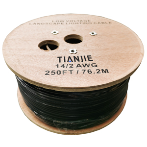 250FT ULECC <strong>Cable</strong> UL1493 Approved 14 AWG 2C Stranded Bare Copper Low Voltage Landscape Lighting <strong>Cable</strong> - Product Image 2