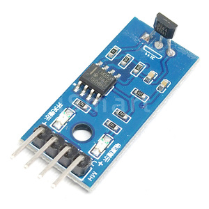 Sensor Hall Módulo de medición de velocidad del motor 3144E Sensor de velocidad de circuito abierto único Sensor de recuento de 3144 Placa A3144 A3144E