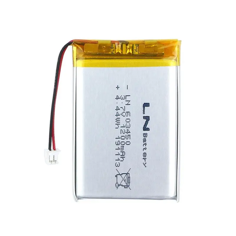 Rechargeable Mini Li-Ion 40Mah 110Mah 190Mah 550Mah Pl503450 Pl603450 3.7V Small Lithium Polymer Battery