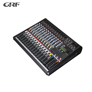 Canlı ses ve stüdyo uygulamaları için GRF 12 giriş kanalı yüksek performanslı karıştırma konsolu ses mikseri - Product Image 1