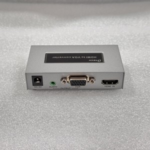 DTECH 1080P HDMI a Vga con convertidor HD de conversión de audio para PC TV Computadora (MS)
