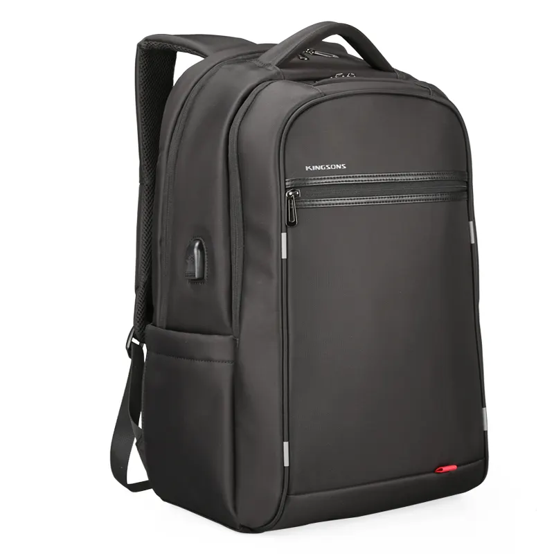 Kingpsons — sac à dos pour hommes, sac à la mode avec chargeur usb, pour ordinateur portable 17 pouces, nouvelle collection