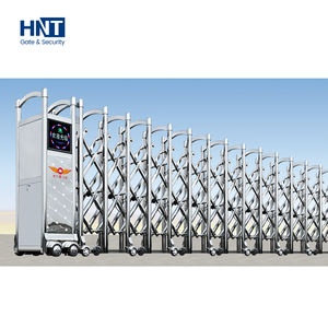 HNT Automático Retrátil Portão Exterior Cerca Driveway Segurança Slide Barreira Portão Principal Trackless Armazém Villa - Product Image 2