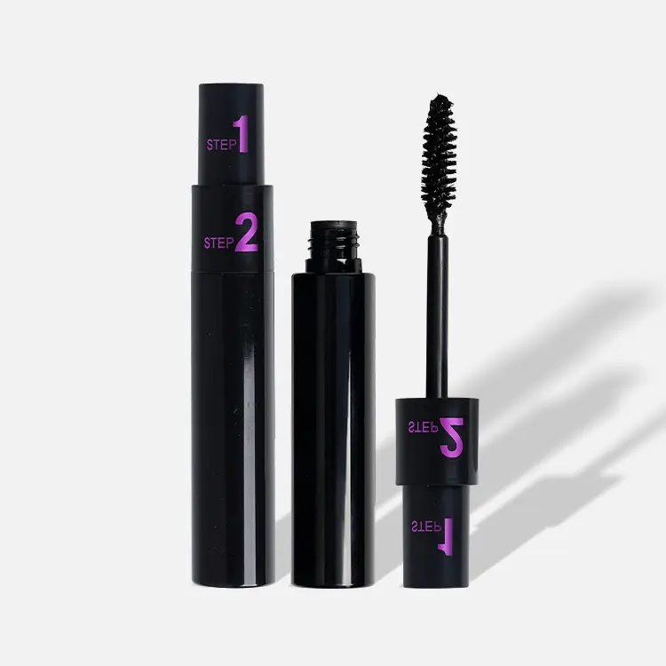 Nuovo arrivato ad alto pigmento vegano mascara di lunga durata personalizzato private label esteso nutre e rafforza il mascara