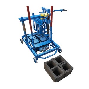 RF High Quality Semi-<strong>automatic</strong> Mobile Cement Clay Brick <strong>Block</strong> <strong>Making</strong> <strong>Machine</strong> Concrete Hollow Interlocking Brick <strong>Machine</strong> for Sale - Product Image 2