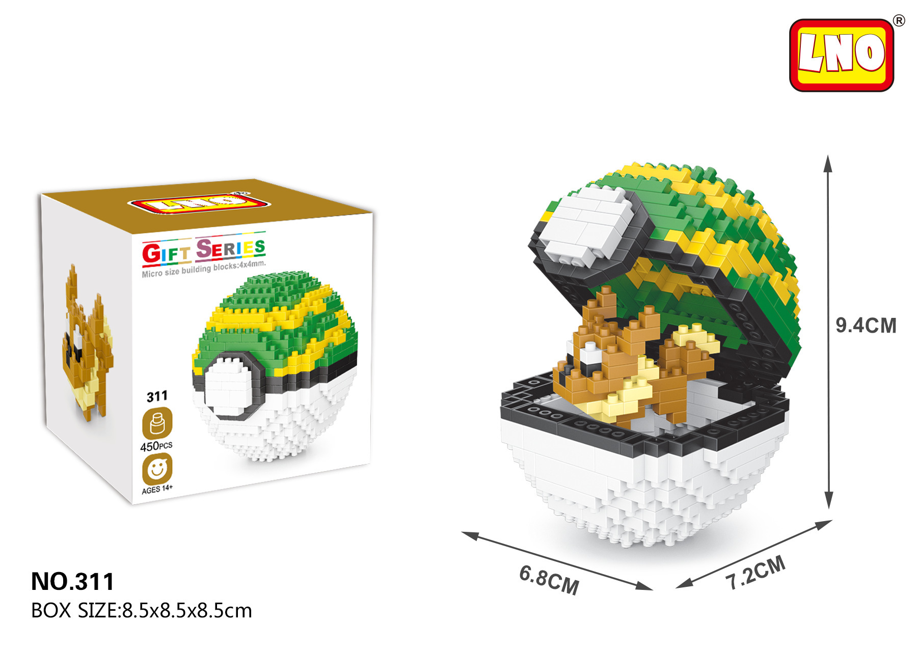 Pok ball Lno-311