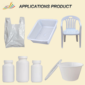 Masterbatch bianco Tio2 HDPE 20% di alta qualità 70% per applicazioni di plastica Flim - Product Image 4